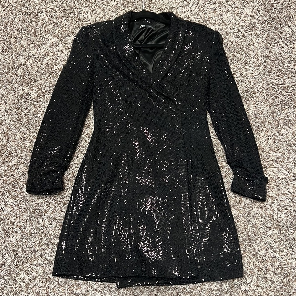 Sparkly Blazer Dress!
